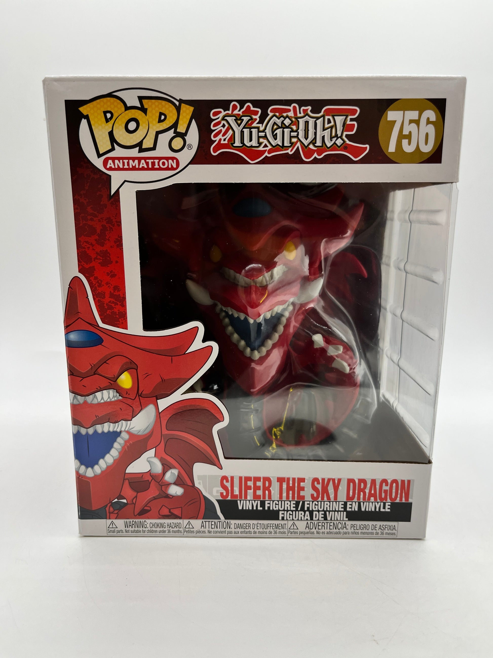 Funko POP! Animation Yu-Gi-Oh! Slifer The Sky Dragon #756 - Vinyl Collectable FRENLY BRICKS - Open 7 Days