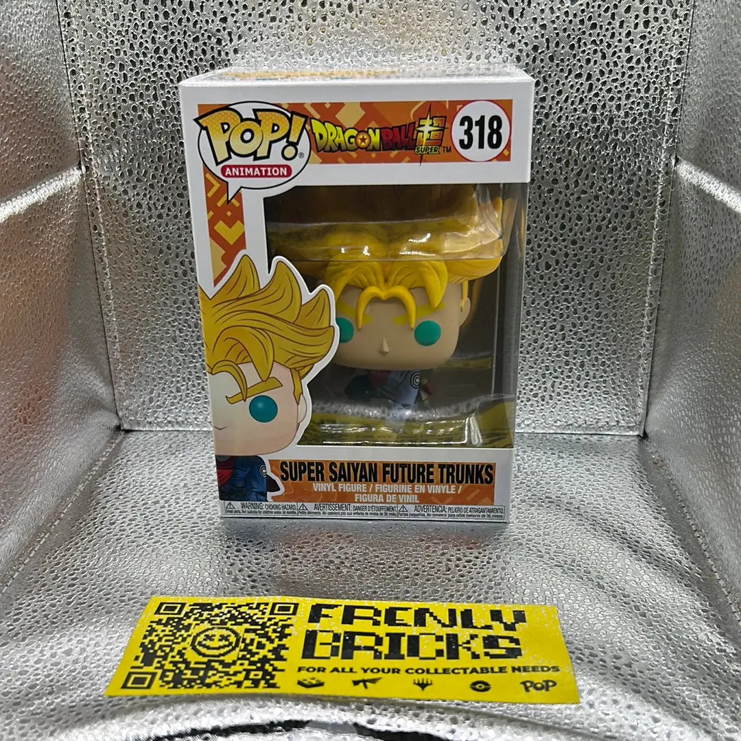 Pop Vinyl Dragon Ball Super 318 Super Saiyan Future Trunks FRENLY BRICKS - Open 7 Days