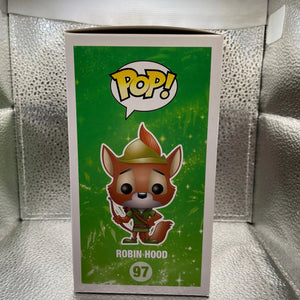 2014 Funko Disney ROBIN HOOD Pop! Vinyl Figure #97 (VAULTED/ Retired) FRENLY BRICKS - Open 7 Days