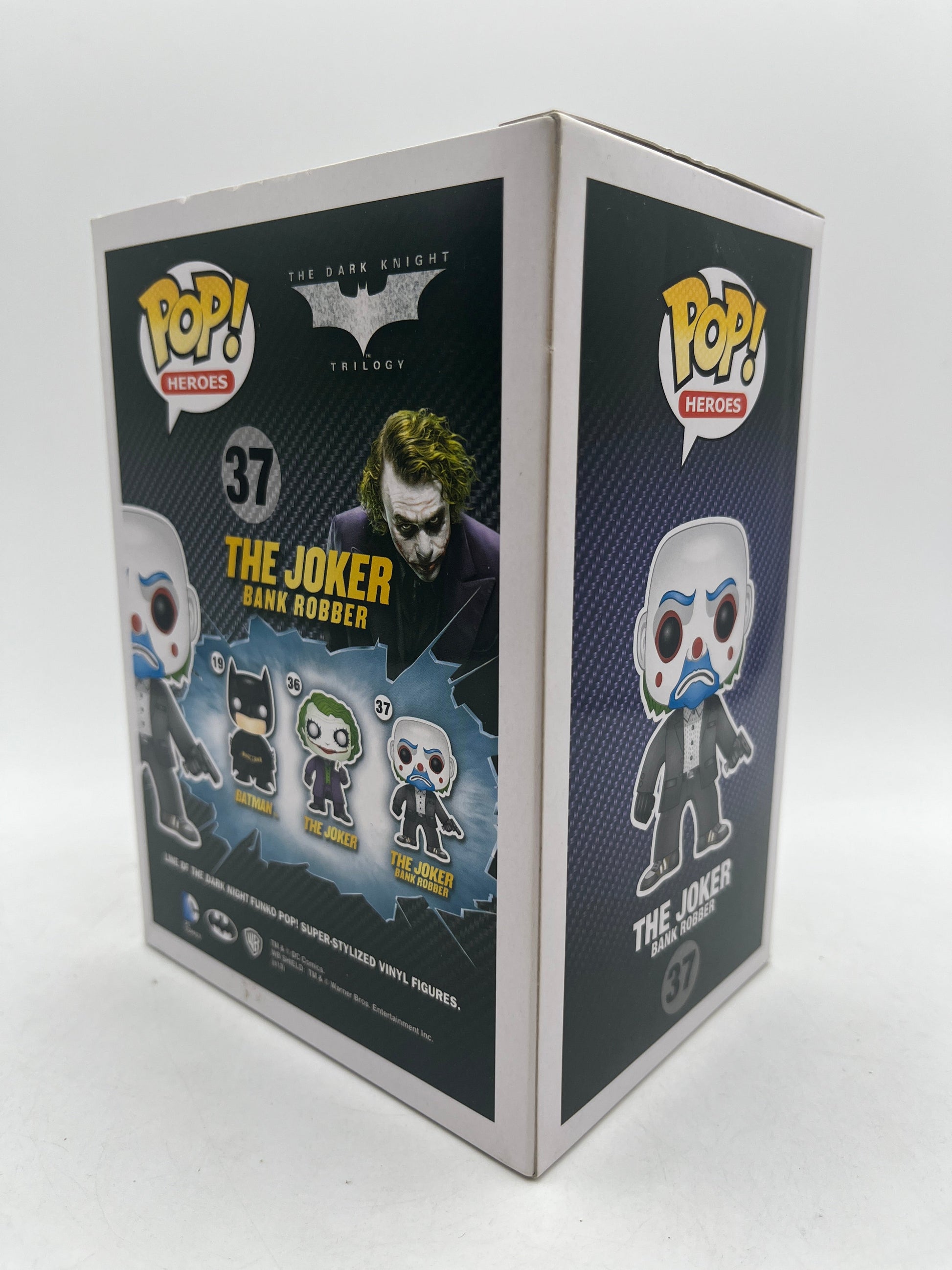 Funko Pop! The Joker Bank Robber #37 Batman the Dark Knight Trilogy Figure FRENLY BRICKS - Open 7 Days