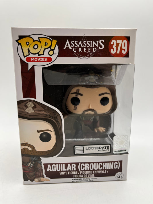 Funko POP! Movies Assassin’s Creed - Aguilar (Crouching) #379 - Ubisoft LootCrate Exclusive FRENLY BRICKS - Open 7 Days