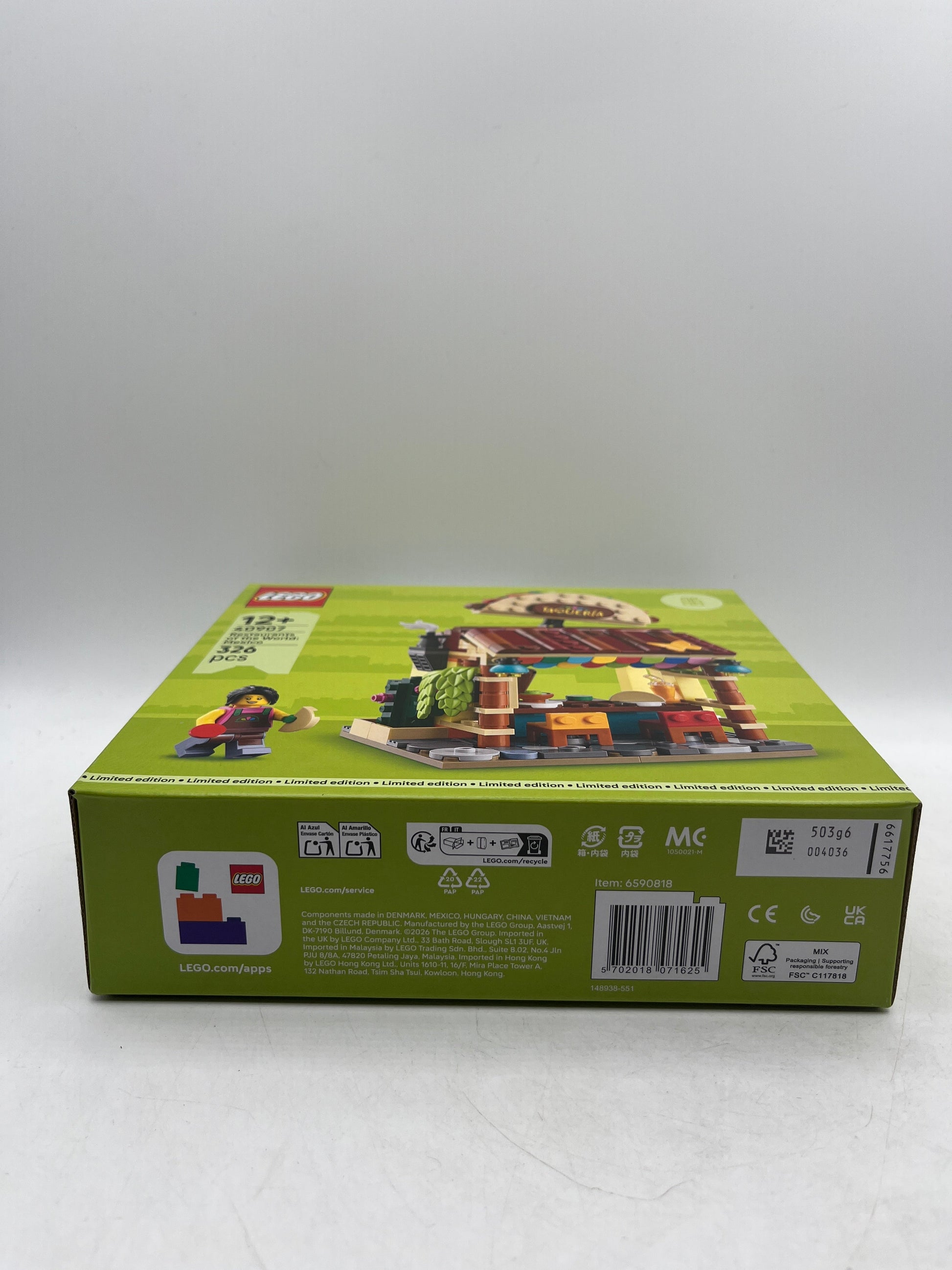 LEGO Promotional set 40907 Restaurants of the World: Mexico Gift With Purchase FRENLY BRICKS - Open 7 Days