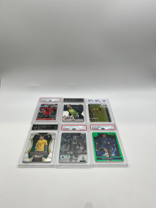 Soccer Champions League Graded Player Cards Lot FRENLY BRICKS - Open 7 Days