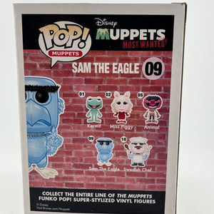 Funko POP! Muppets Disney Muppets Most Wanted - Sam The Eagle #09 - Sun Faded Box FRENLY BRICKS - Open 7 Days