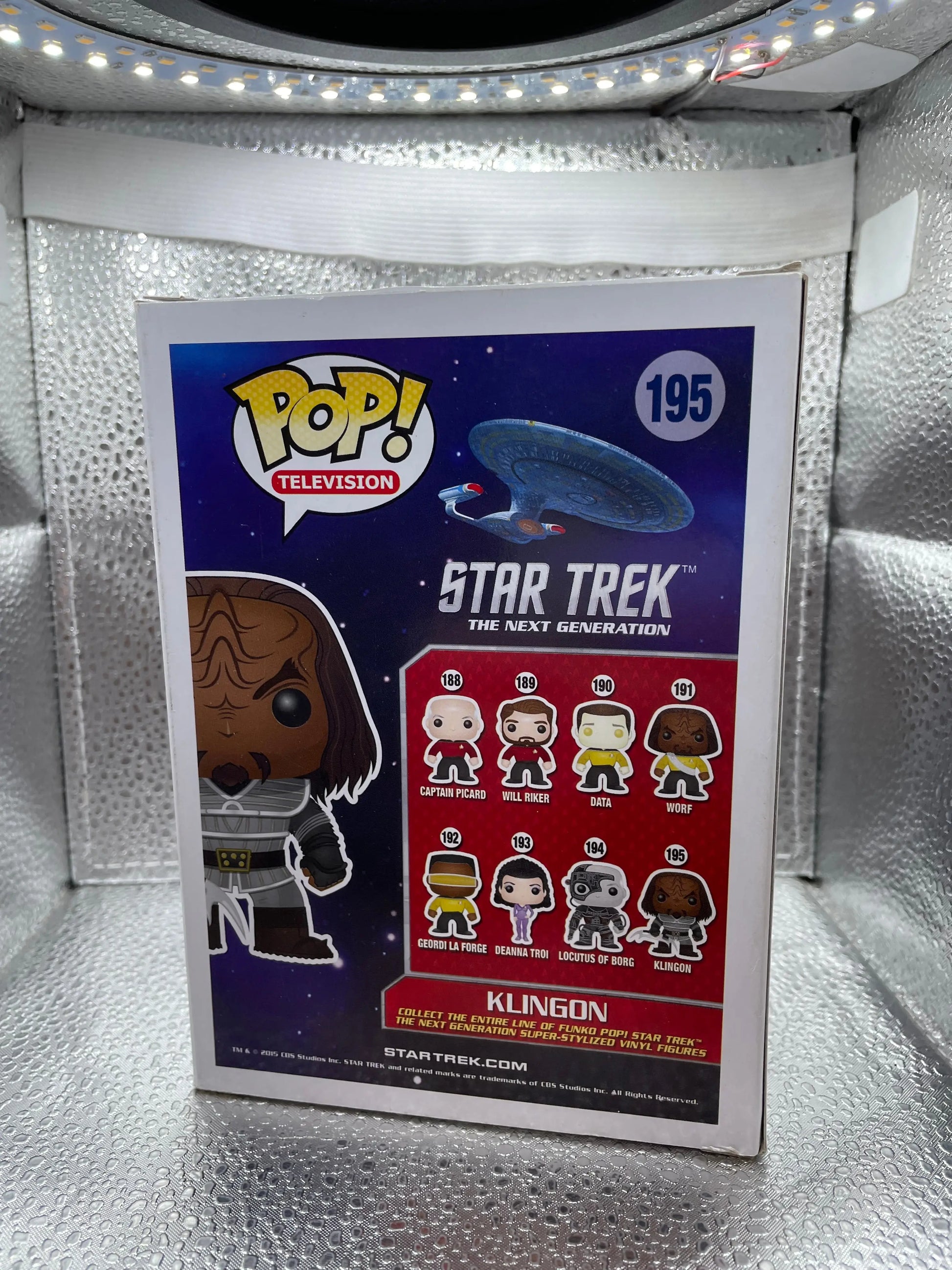 Funko POP! #195 Movies Star Trek The Next Generation Klingon FRENLY BRICKS - Open 7 Days