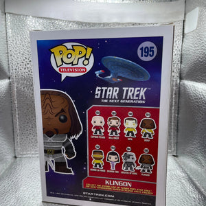 Funko POP! #195 Movies Star Trek The Next Generation Klingon FRENLY BRICKS - Open 7 Days