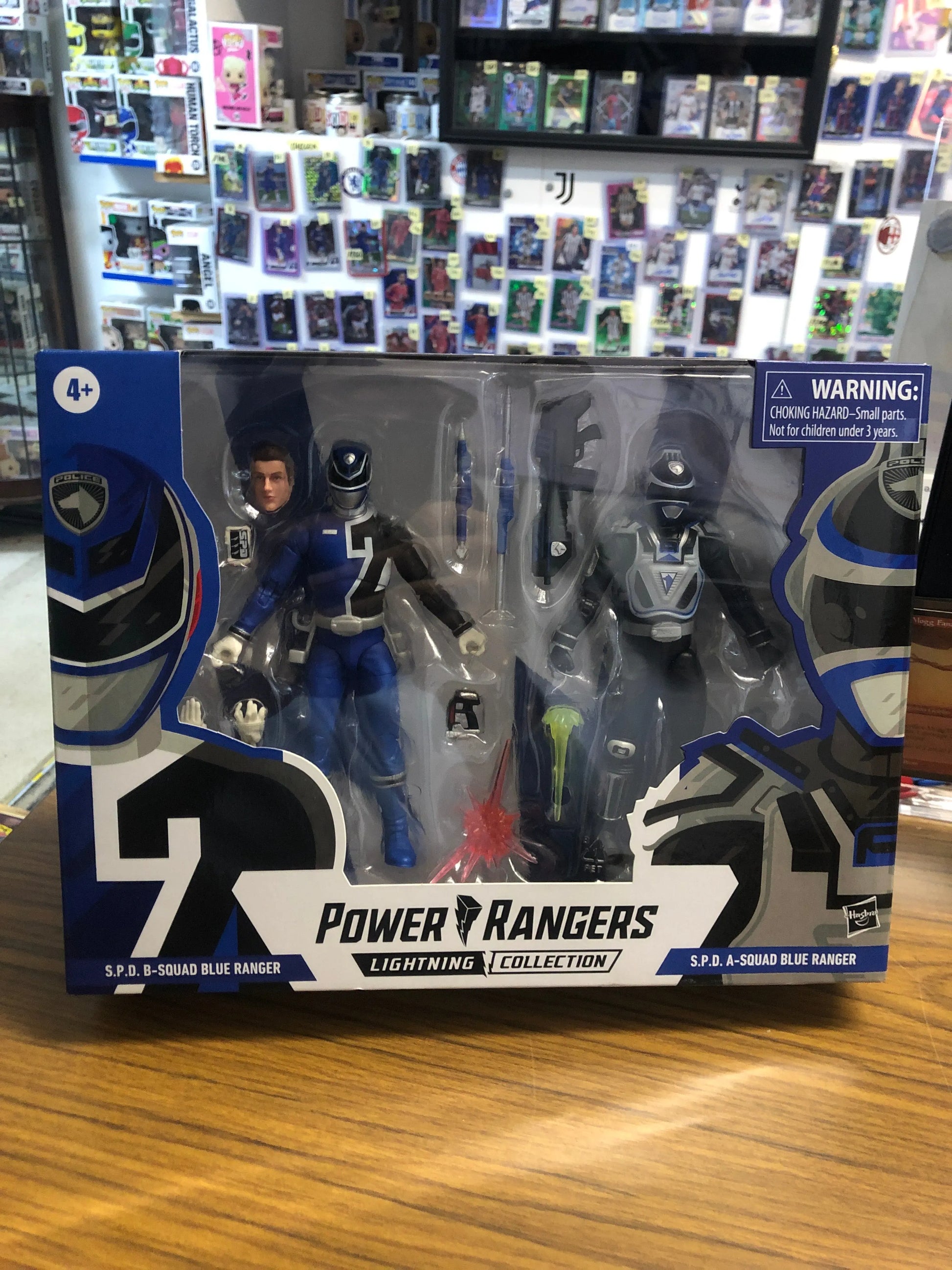 Power Rangers Lightning Collection SPD B-SQUAD Blue Vs. SPD A-SQUAD BLUE RANGER FRENLY BRICKS - Open 7 Days