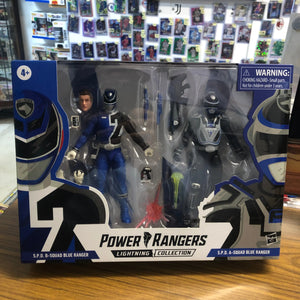 Power Rangers Lightning Collection SPD B-SQUAD Blue Vs. SPD A-SQUAD BLUE RANGER FRENLY BRICKS - Open 7 Days