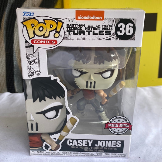 Funko POP! Casey Jones #36 #ownsthegasmask FRENLY BRICKS - Open 7 Days