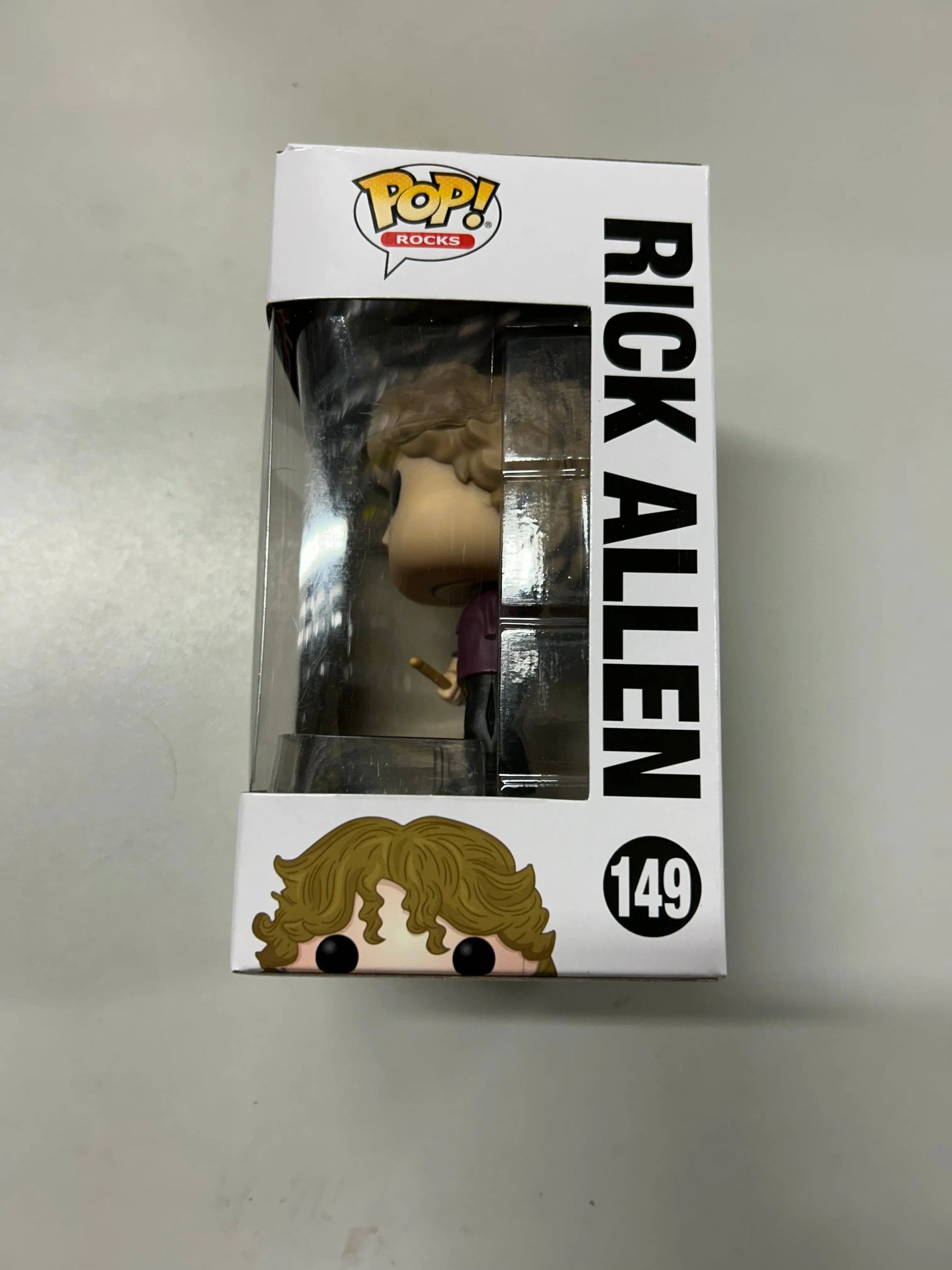 Pop Vinyl Rocks #149 Rick Allen FRENLY BRICKS - Open 7 Days