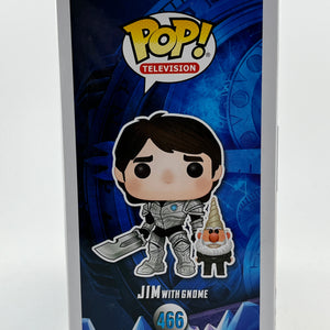 Funko POP! Television Troll Hunters - Jim With Gnome #466 - Vinyl Collectable FRENLY BRICKS - Open 7 Days