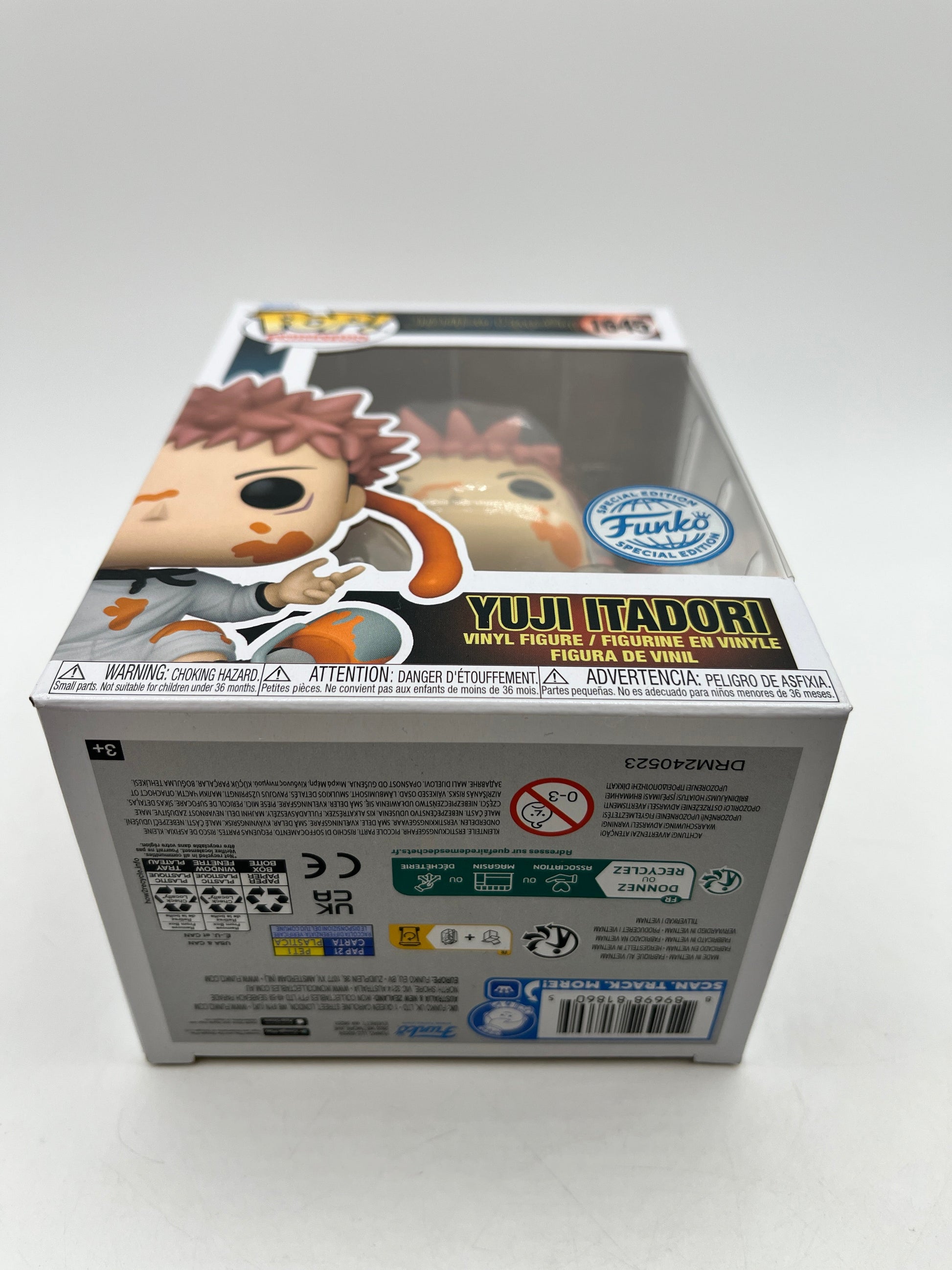 Funko POP! Animation JuJutsu Kaisen - Yuji Itadori #1645 - Special Edition FRENLY BRICKS - Open 7 Days