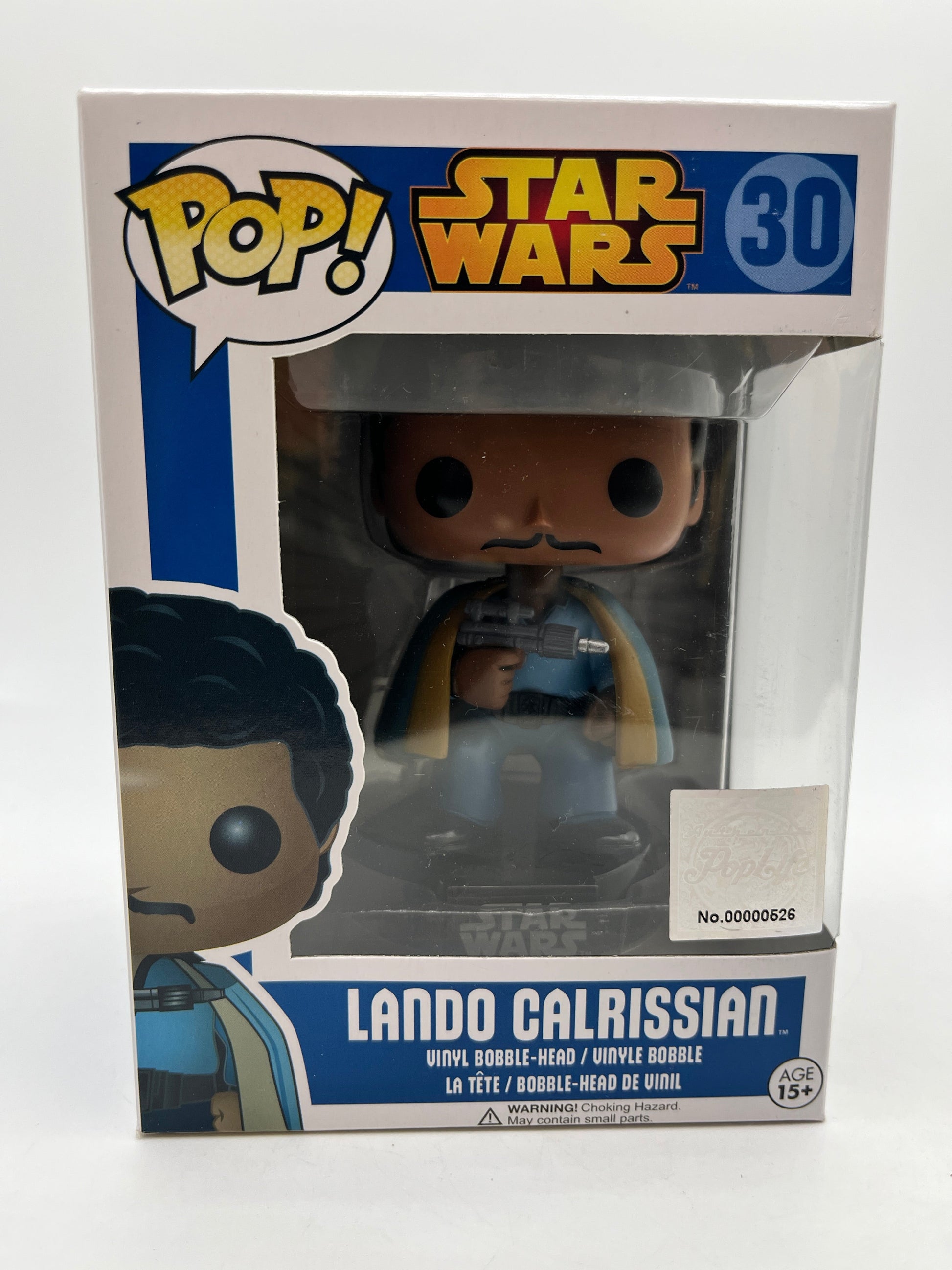 Funko POP! Star Wars Lando Calrissian #30 - Vinyl Collectable- PopLife Authentic FRENLY BRICKS - Open 7 Days