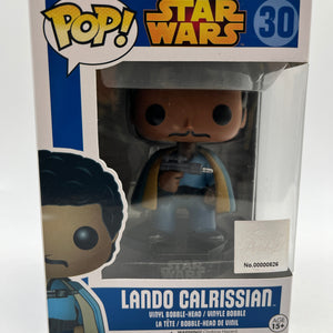 Funko POP! Star Wars Lando Calrissian #30 - Vinyl Collectable- PopLife Authentic FRENLY BRICKS - Open 7 Days