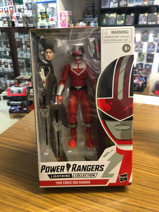 Hasbro Power Rangers Lightning Collection Time Force Red Ranger 6 inch Figure FRENLY BRICKS - Open 7 Days