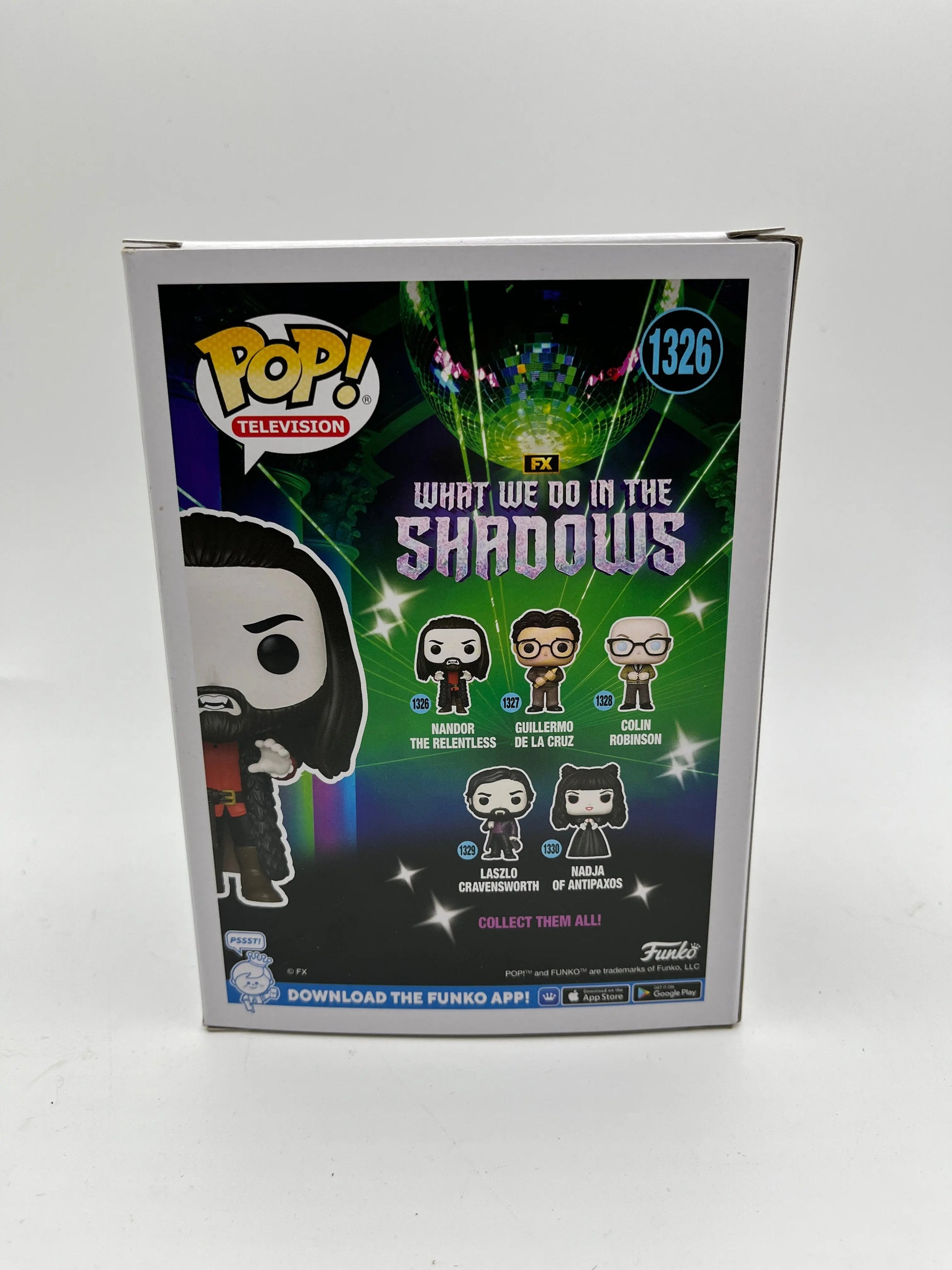 Funko Pop Vinyl Television Nandor The Relentless #1326 FRENLY BRICKS - Open 7 Days