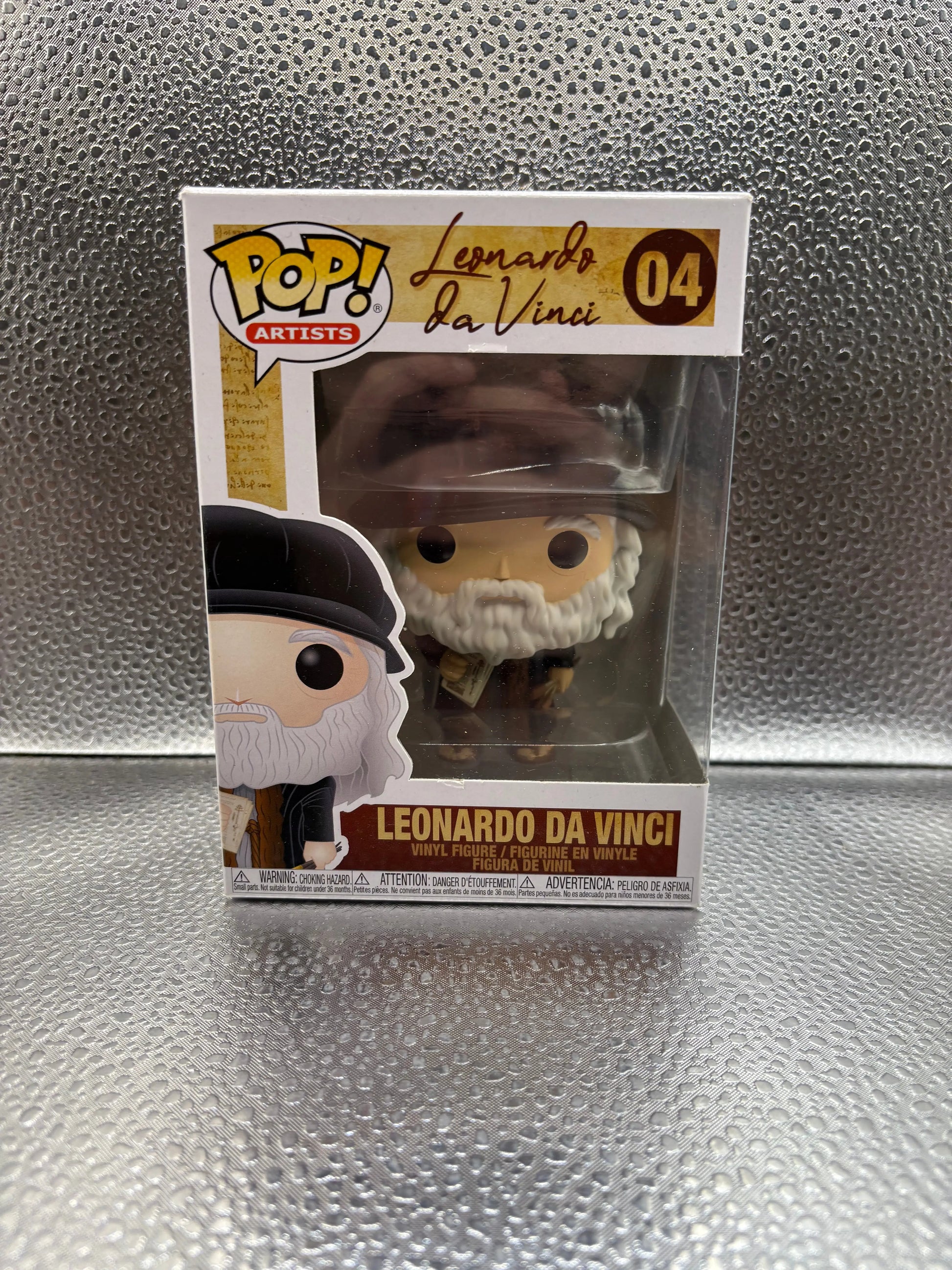 Funko Pop Vinyl #04 Artists Leonardo Da Vinci FRENLY BRICKS - Open 7 Days