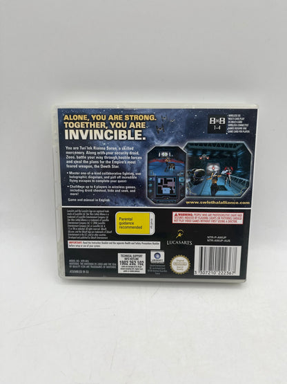 Star Wars Lethal Alliance Nintendo DS Game 2006 Lucasarts FRENLY BRICKS - Open 7 Days