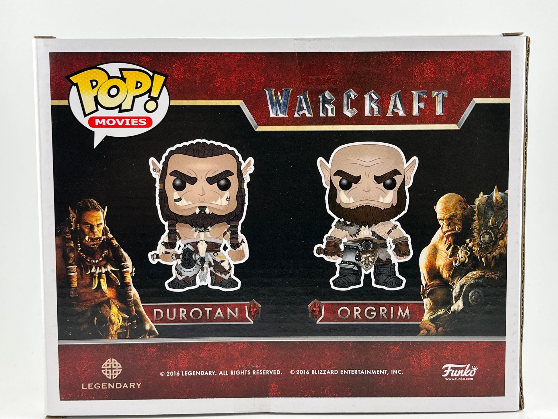 Funko POP! Movies War Craft - Durotan & Orgrim (2 Pack) - Vinyl Collectable FRENLY BRICKS - Open 7 Days