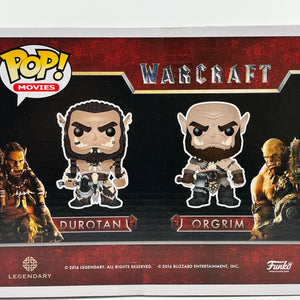 Funko POP! Movies War Craft - Durotan & Orgrim (2 Pack) - Vinyl Collectable FRENLY BRICKS - Open 7 Days