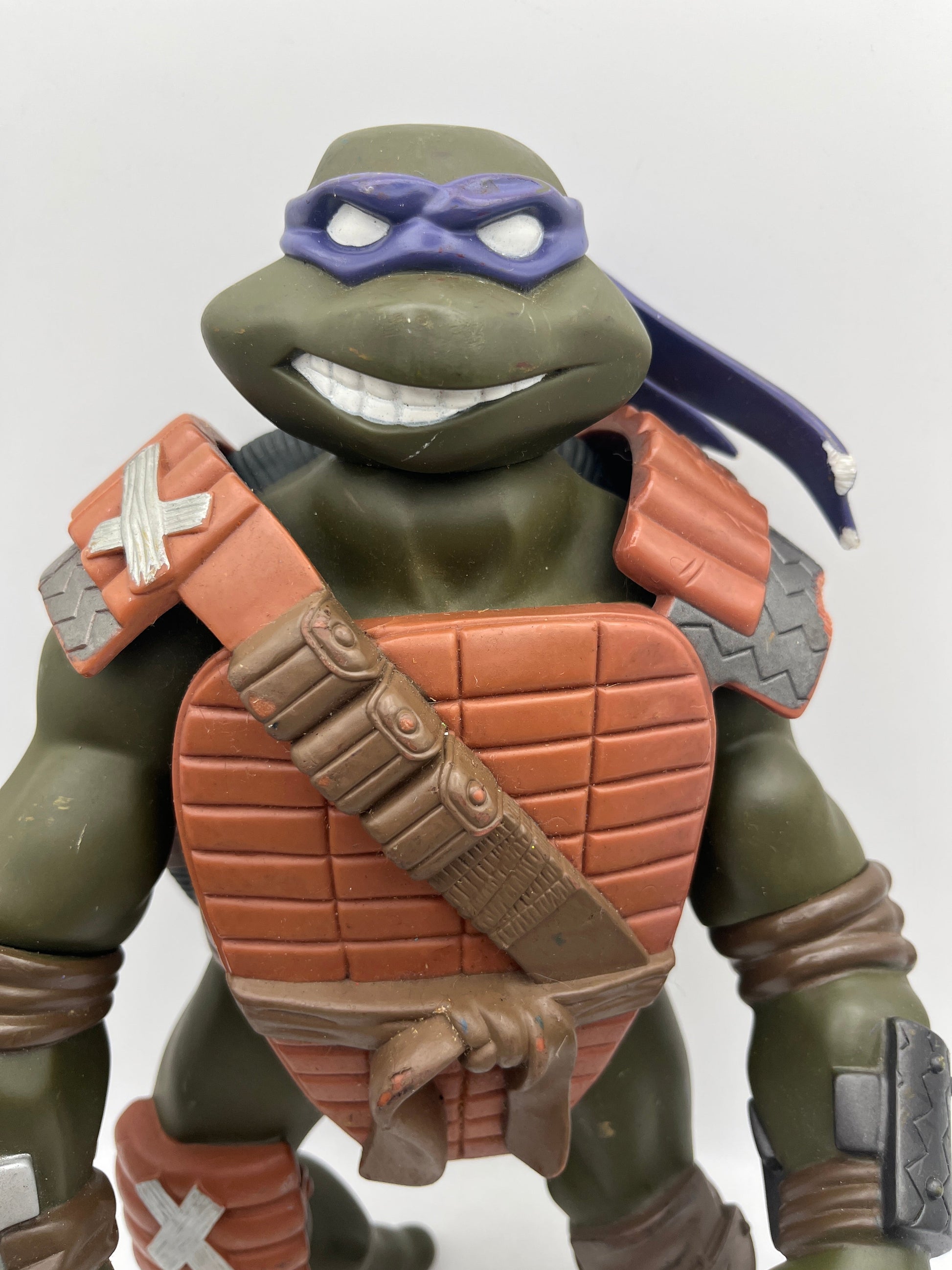 Vintage TMNT 2004 Mirage Studio Playmates 12" Tall Fightin' Gear Donatello FRENLY BRICKS - Open 7 Days