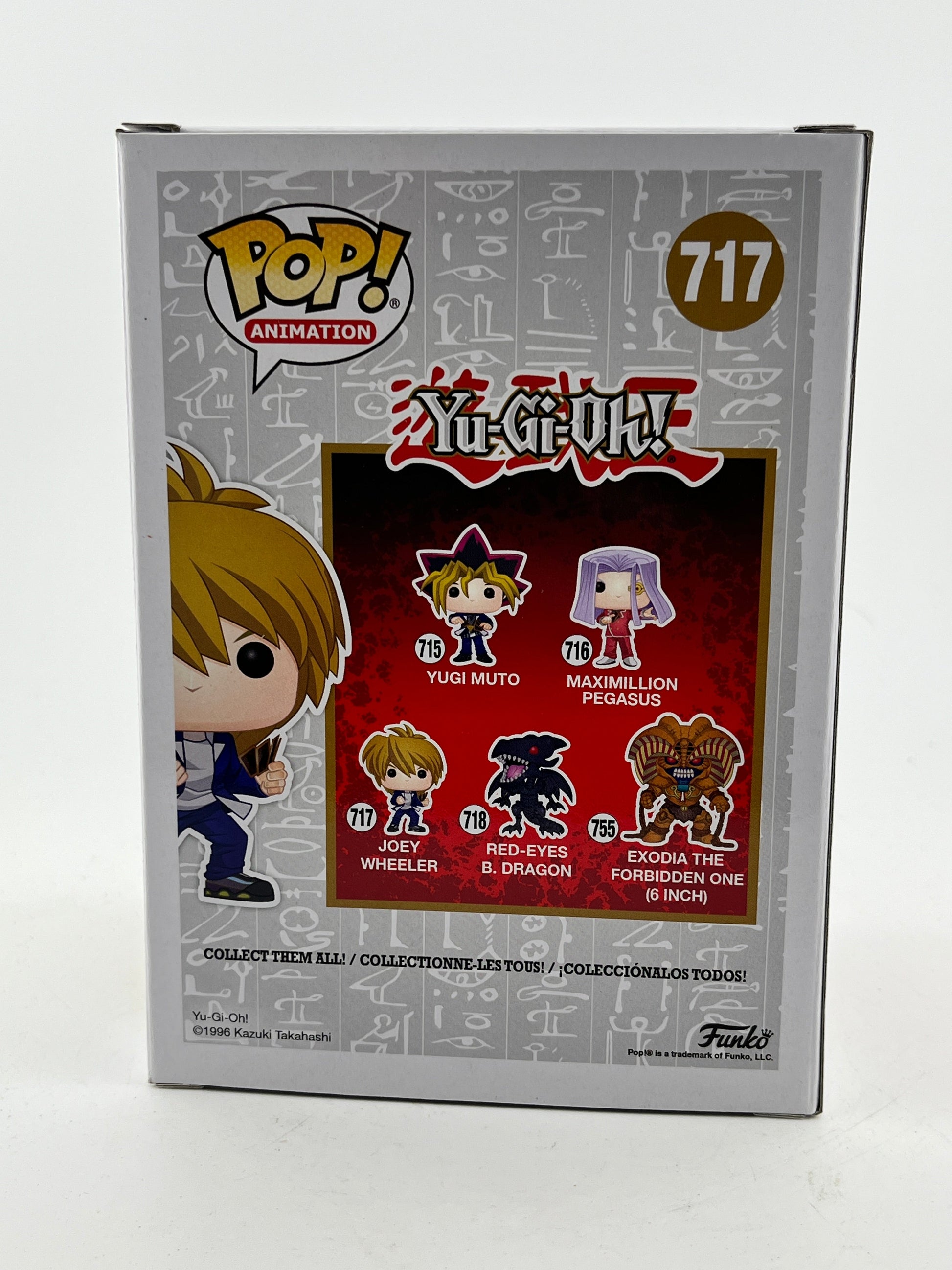 Funko POP! Animation Yu-Gi-Oh! Joey Wheeler #717 - Vinyl Collectable FRENLY BRICKS - Open 7 Days
