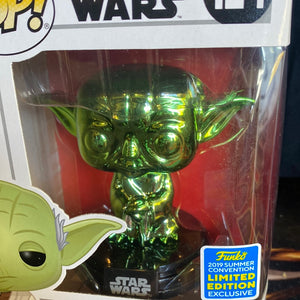 Funko POP! Yoda #124 2019 Limited - FRENLY BRICKS - Open 7 Days