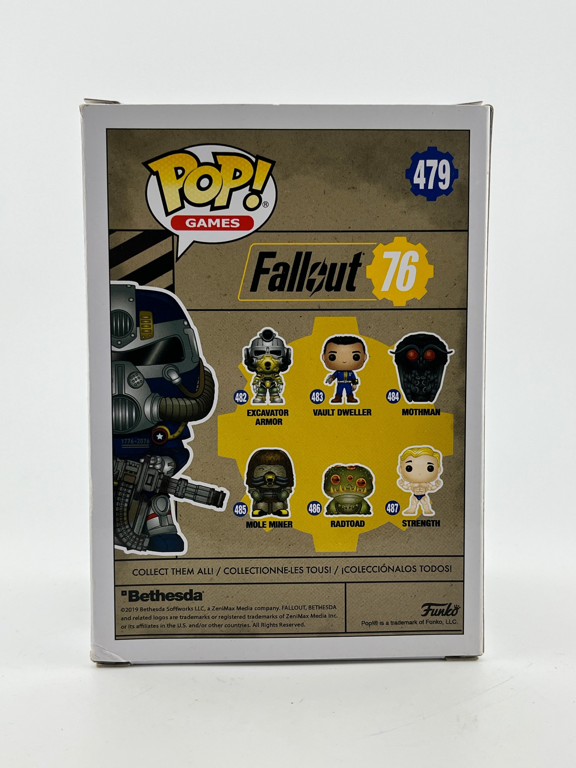 Funko POP! Games Fallout 76 - T-51 Power Armor #479 - Vinyl Collectable FRENLY BRICKS - Open 7 Days