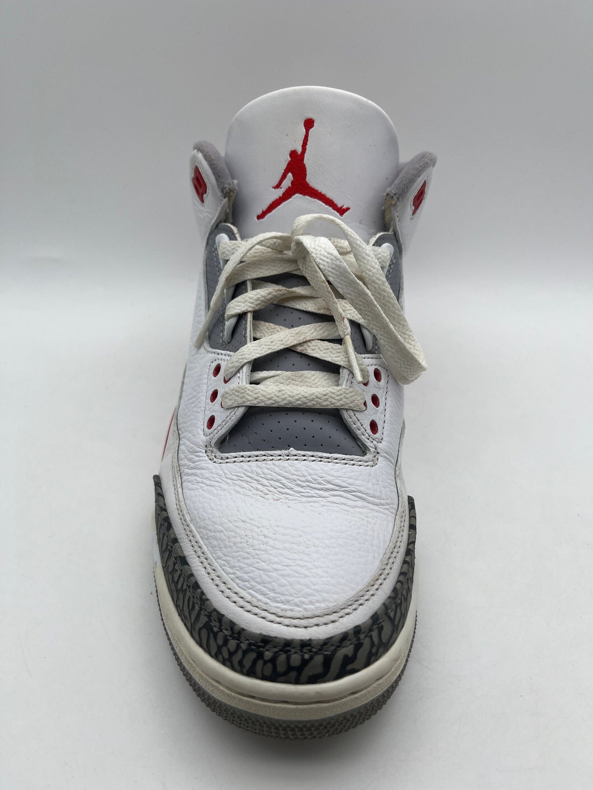 Size 10 Men’s- Nike Jordan 3 Retro Fire Red 2022 DN3707-160 Used FRENLY BRICKS - Open 7 Days