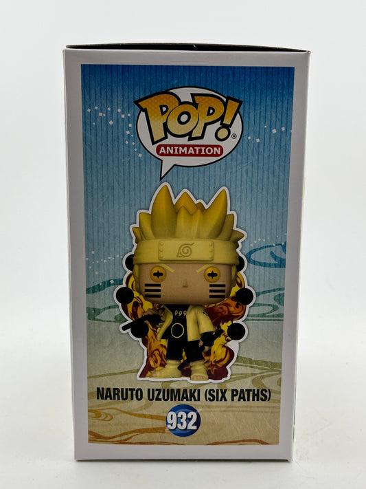 Funko POP! Animation Naruto Shippuden - Naruto Uzumaki (Six Paths) #932 - Glow Specialty Series FRENLY BRICKS - Open 7 Days