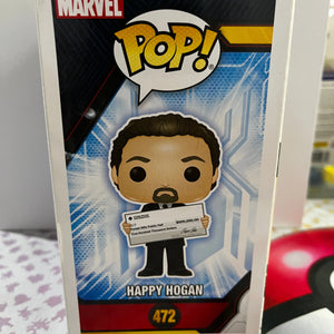 Funko Pop Vinyl Marvel Spider-Man far from home Happy Hogan #472 FRENLY BRICKS - Open 7 Days