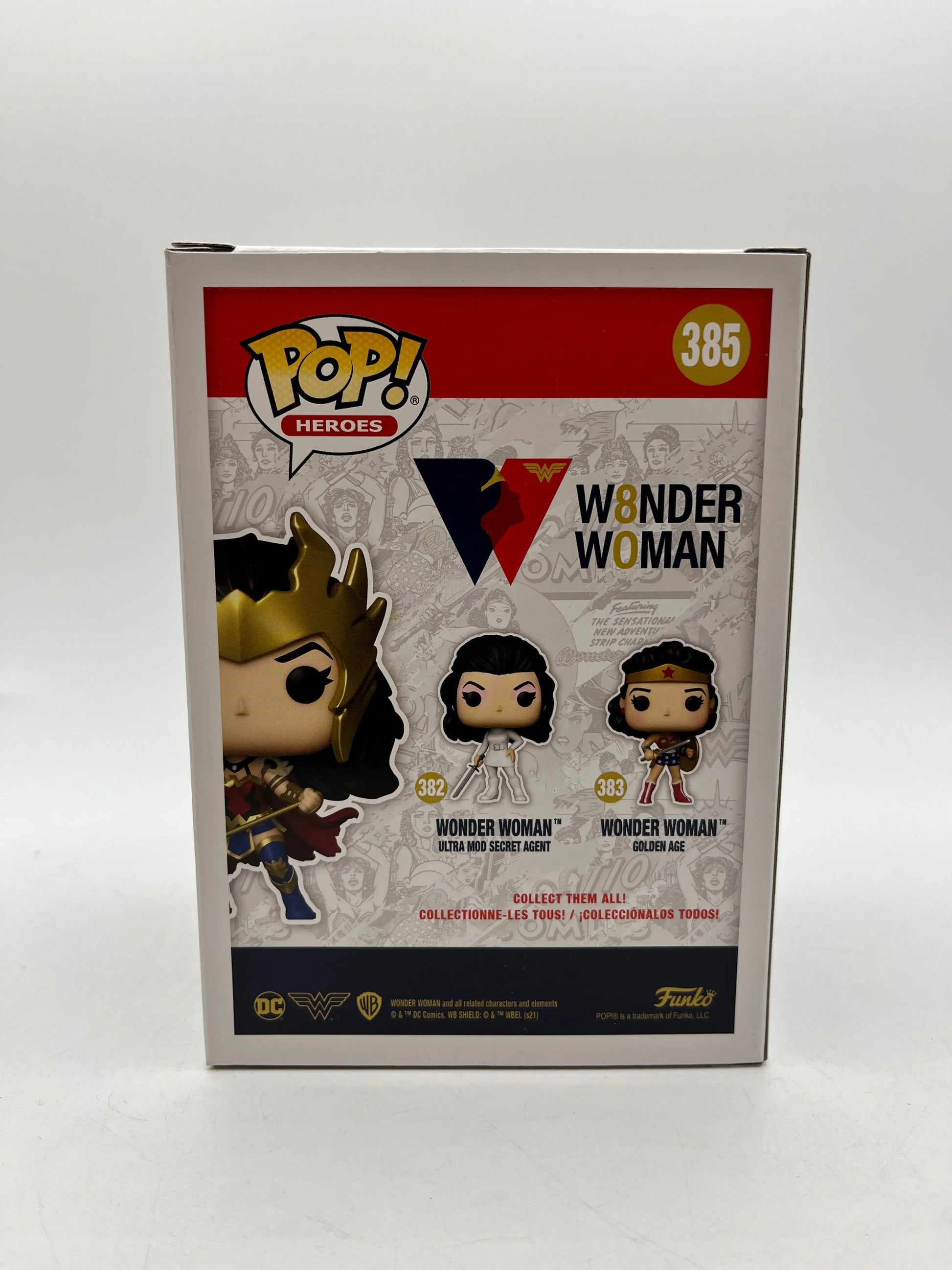 Funko POP! DC Heroes W8NDER W0MAN Death Metal Wonder Woman #385 - Glow Chase LE FRENLY BRICKS - Open 7 Days