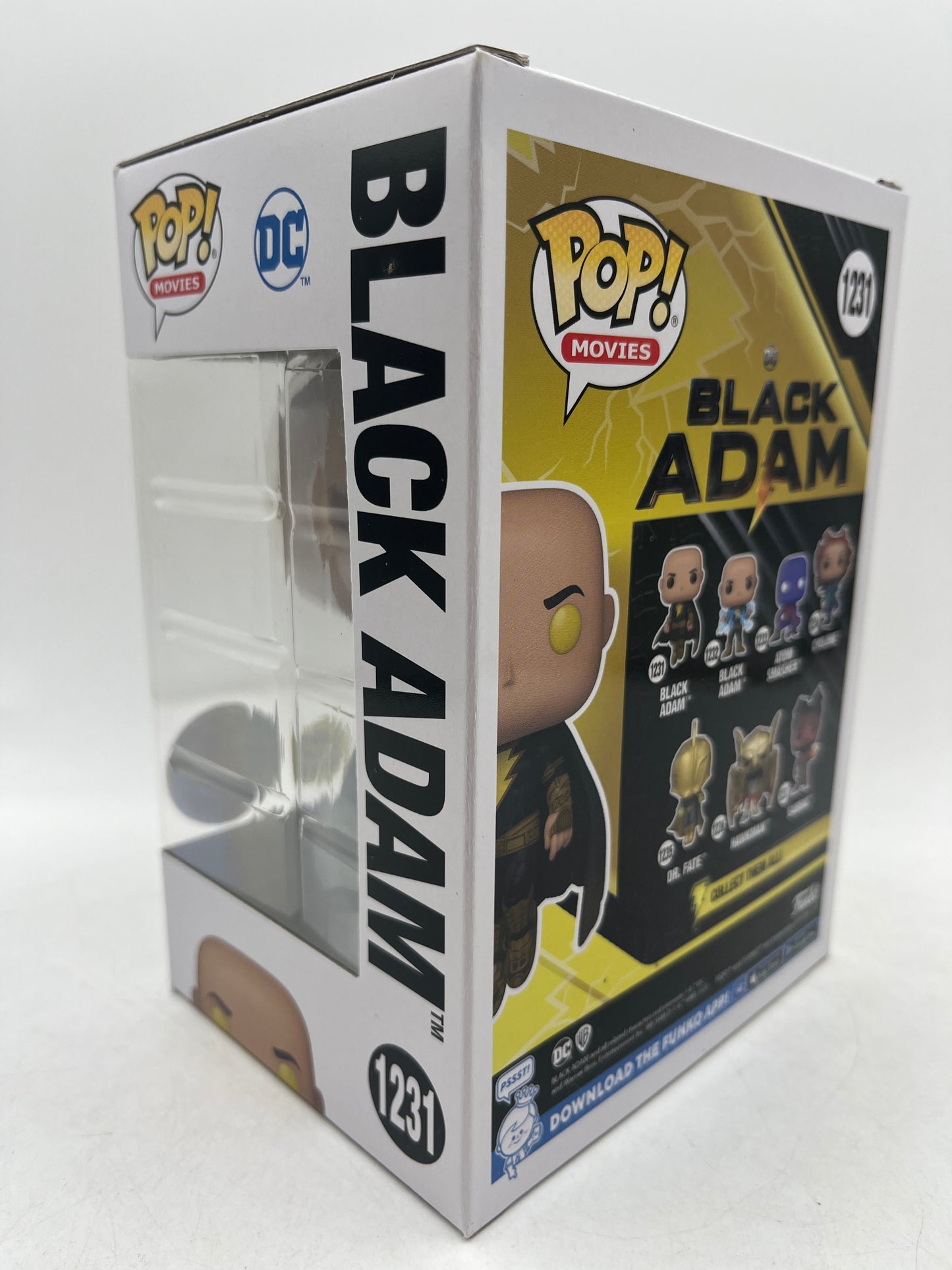 Funko Pop! Vinyl Black Adam Movies Figure #1231 GITD