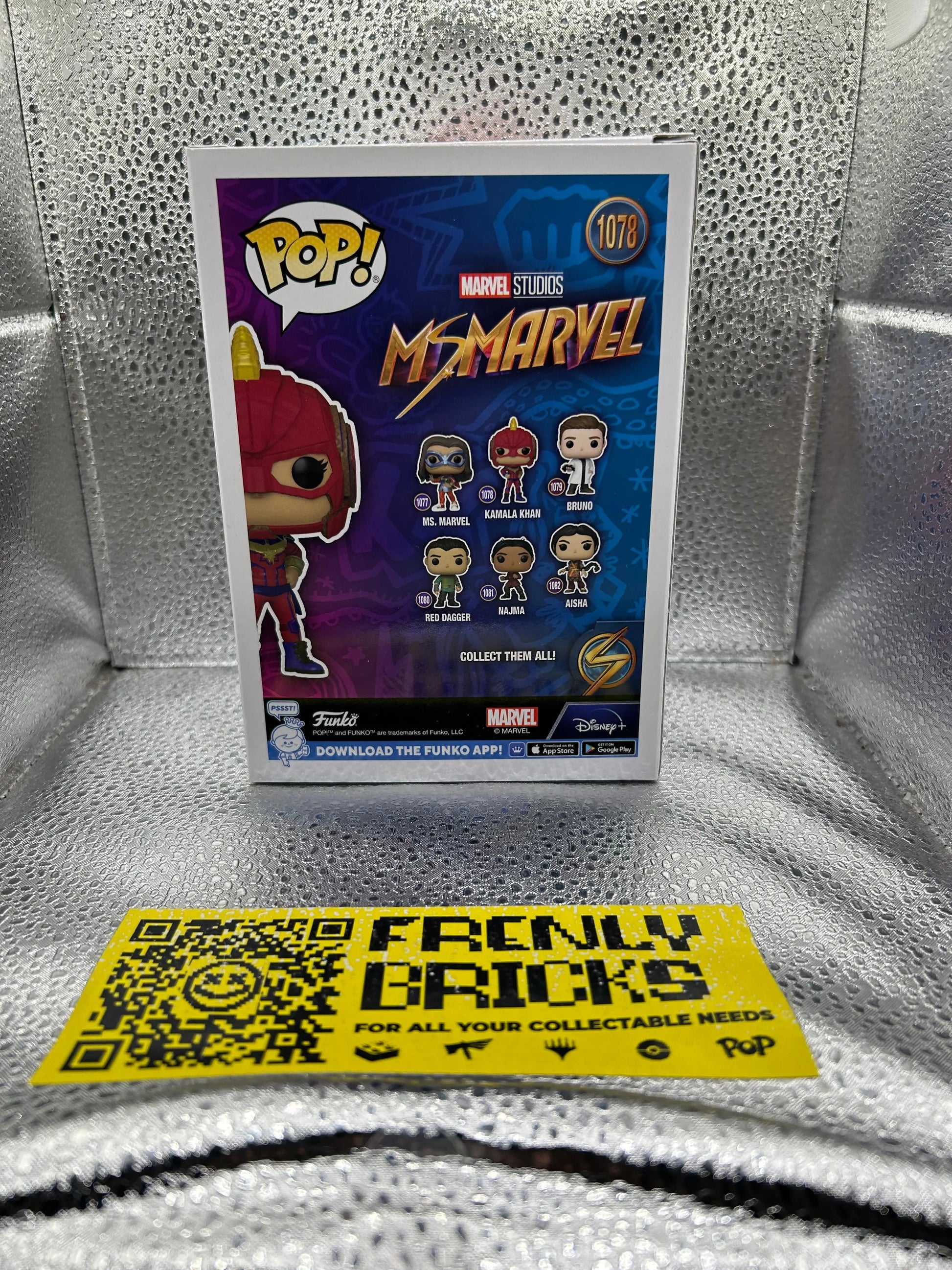 РOР! МSМАRVЕL 1078 KAMALA KHAN FRENLY BRICKS - Open 7 Days