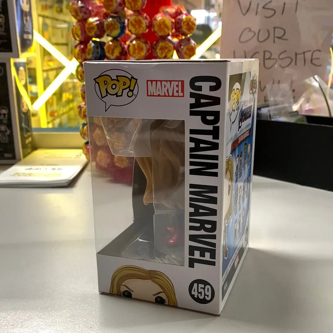 Funko Pop Marvel Avengers End Game Captain Marvel #459 Vinyl Figure FRENLY BRICKS - Open 7 Days