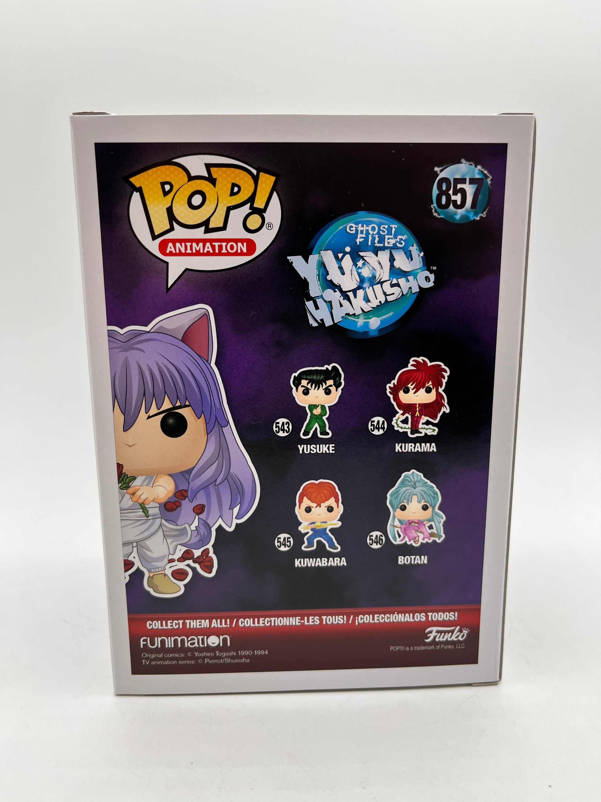 Funko POP! Animation Ghost Files YuYu Makusho - Yoko Kurama #857 - Special Edition FRENLY BRICKS - Open 7 Days
