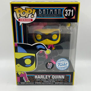 Funko POP! DC Batman The Animated Series - #371 Harley Quinn (Black Light) - New FRENLY BRICKS - Open 7 Days