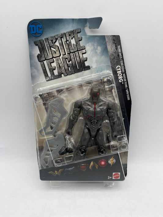 DC Justice League Movie Techno-Shield Cyborg Figure 2017 Mattel FRENLY BRICKS - Open 7 Days