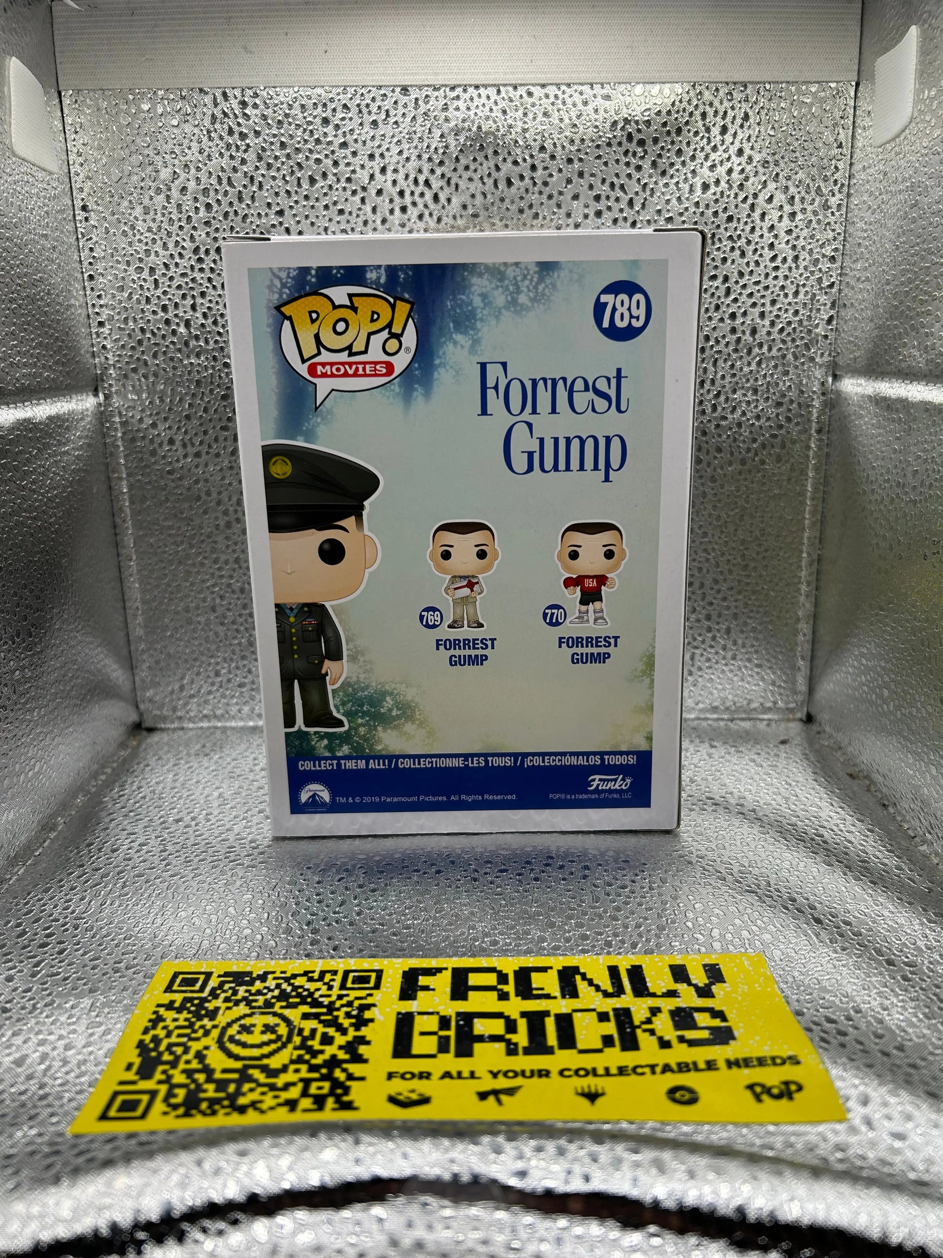 Pop Vinyl #789 Movies Forrest Gump FRENLY BRICKS - Open 7 Days