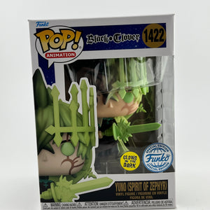 Funko POP! Animation Black Clover - Yuno (Sprit Of Zephyr) #1422 - Glow Special Edition FRENLY BRICKS - Open 7 Days