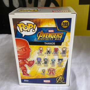 Funko POP! Thanos #289 RED CHROME FRENLY BRICKS - Open 7 Days