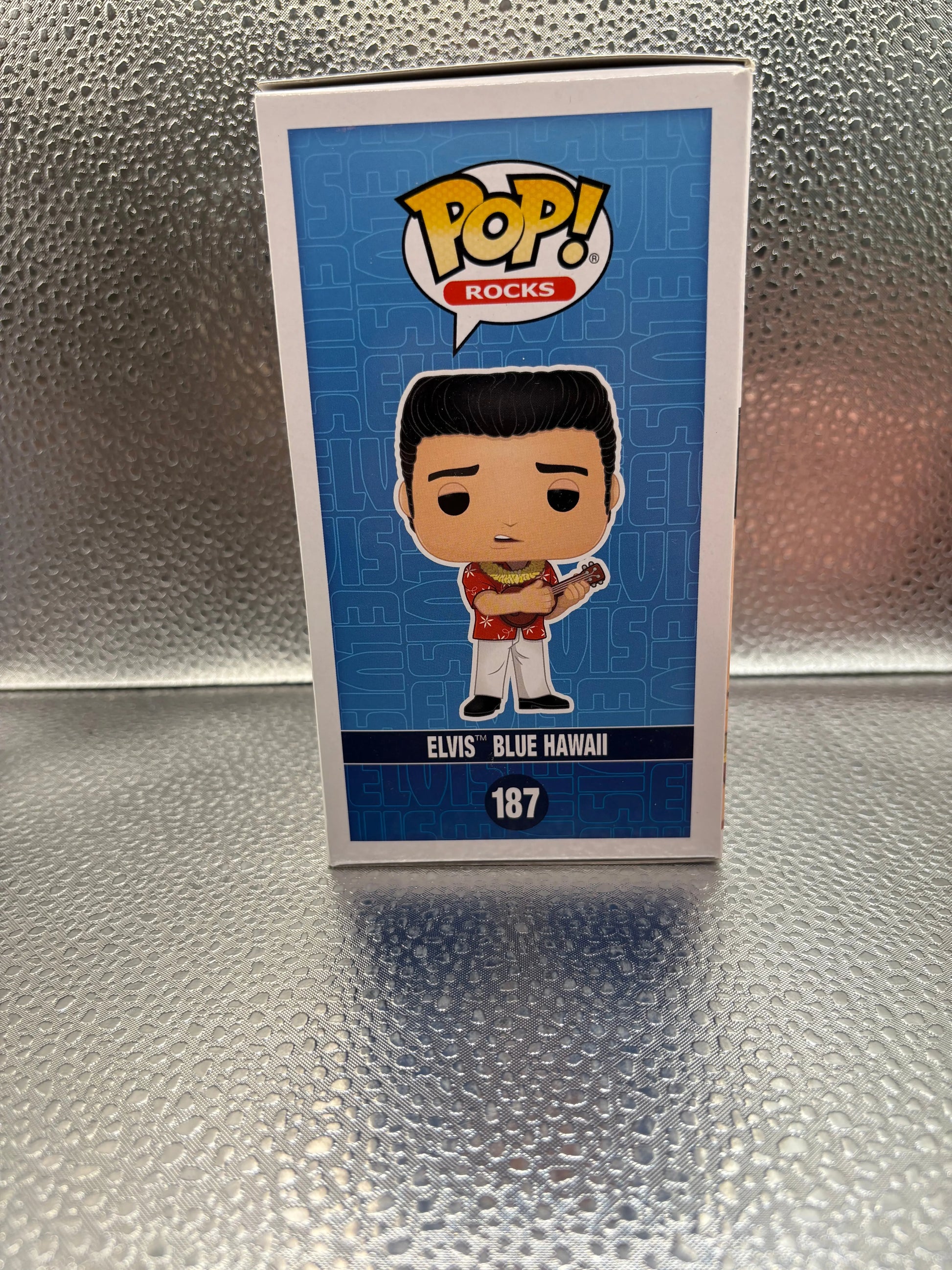 Funko Pop Vinyl #187 Rocks Elvis Blue Hawaii FRENLY BRICKS - Open 7 Days