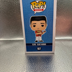 Funko Pop Vinyl #187 Rocks Elvis Blue Hawaii FRENLY BRICKS - Open 7 Days