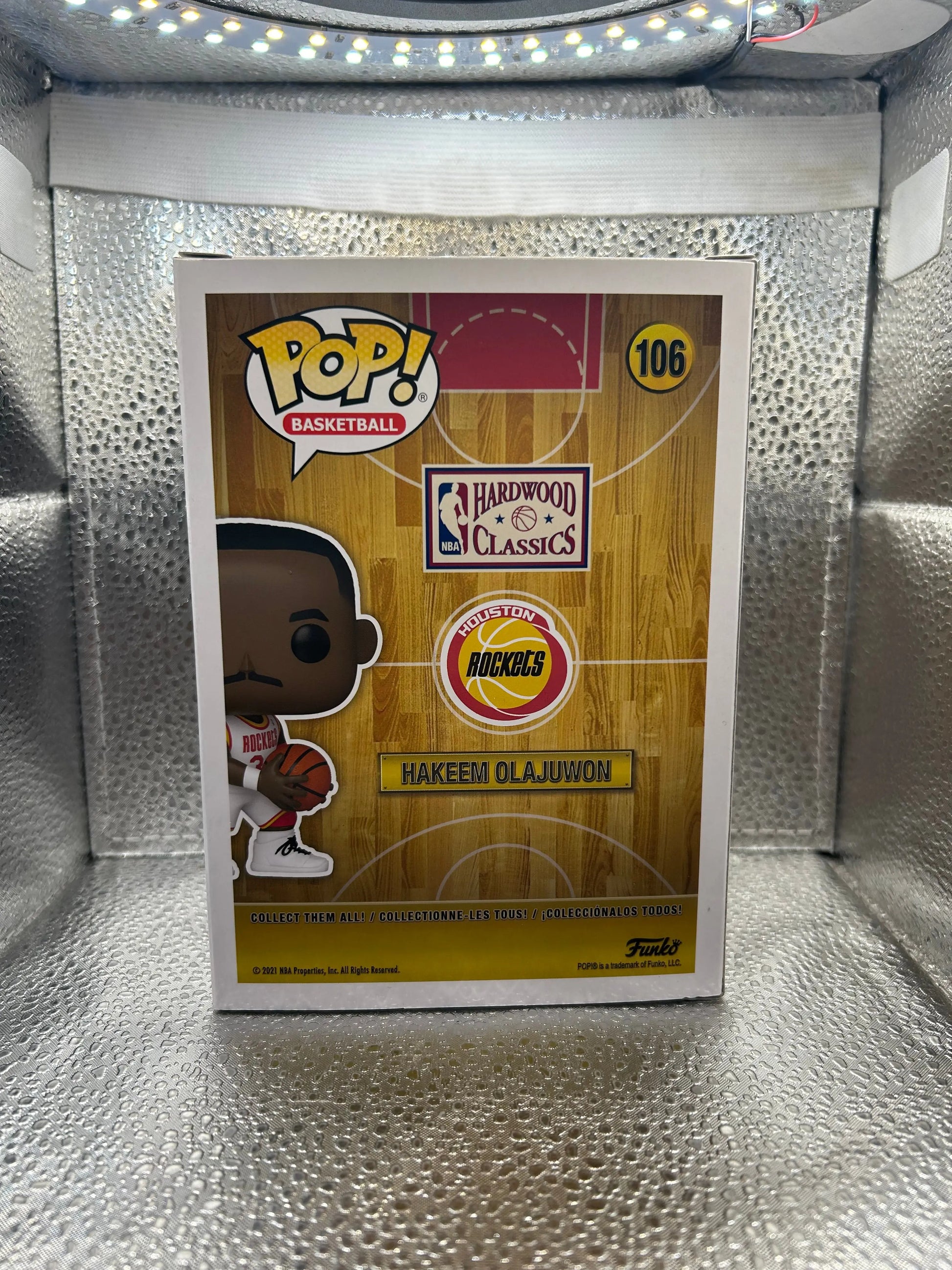 Funko Pop Vinyl Basketball #106 Hakeem Olajuwon FRENLY BRICKS - Open 7 Days