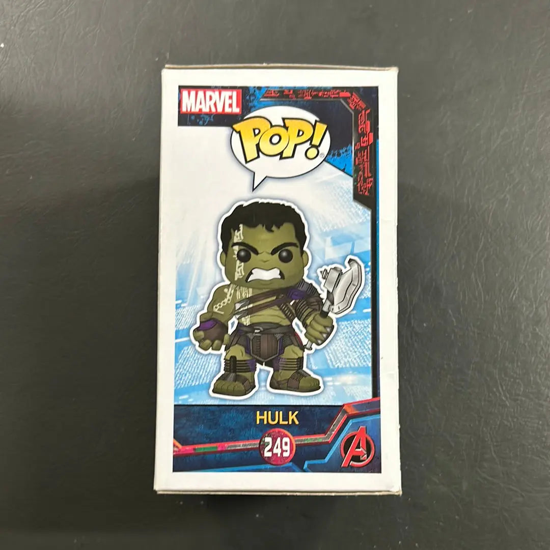 Funko Pop Vinyl Thor Ragnarok Hulk #249 Exclusive FRENLY BRICKS - Open 7 Days