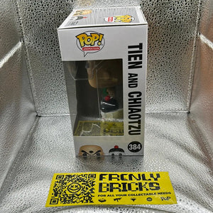 Pop Vinyl Dragon Ball Z 384 Tien And Chiaotzu FRENLY BRICKS - Open 7 Days