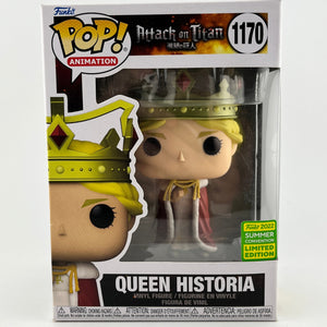 Funko POP! Animation Attack On Titan - Queen Historia #1170 - 2022 Summer Limited Edition FRENLY BRICKS - Open 7 Days