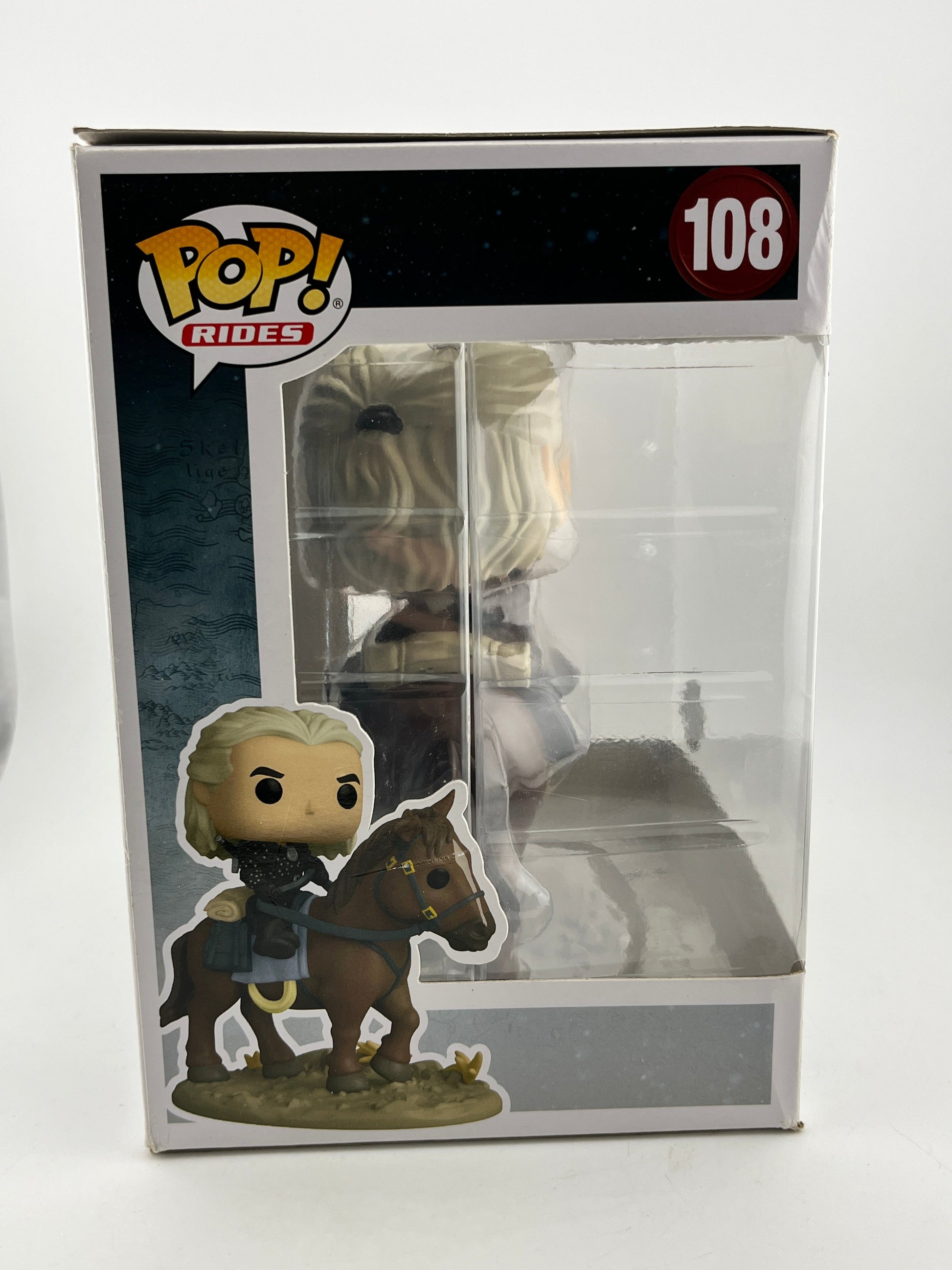 Funko POP! Rides The Witcher - Geralt And Roach #108 - Special Edition FRENLY BRICKS - Open 7 Days