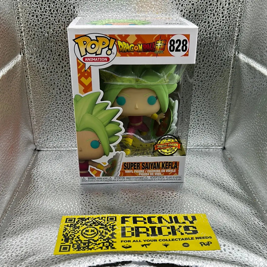 Pop Vinyl Dragon Ball Super 828 Super Saiyan Kefla FRENLY BRICKS - Open 7 Days