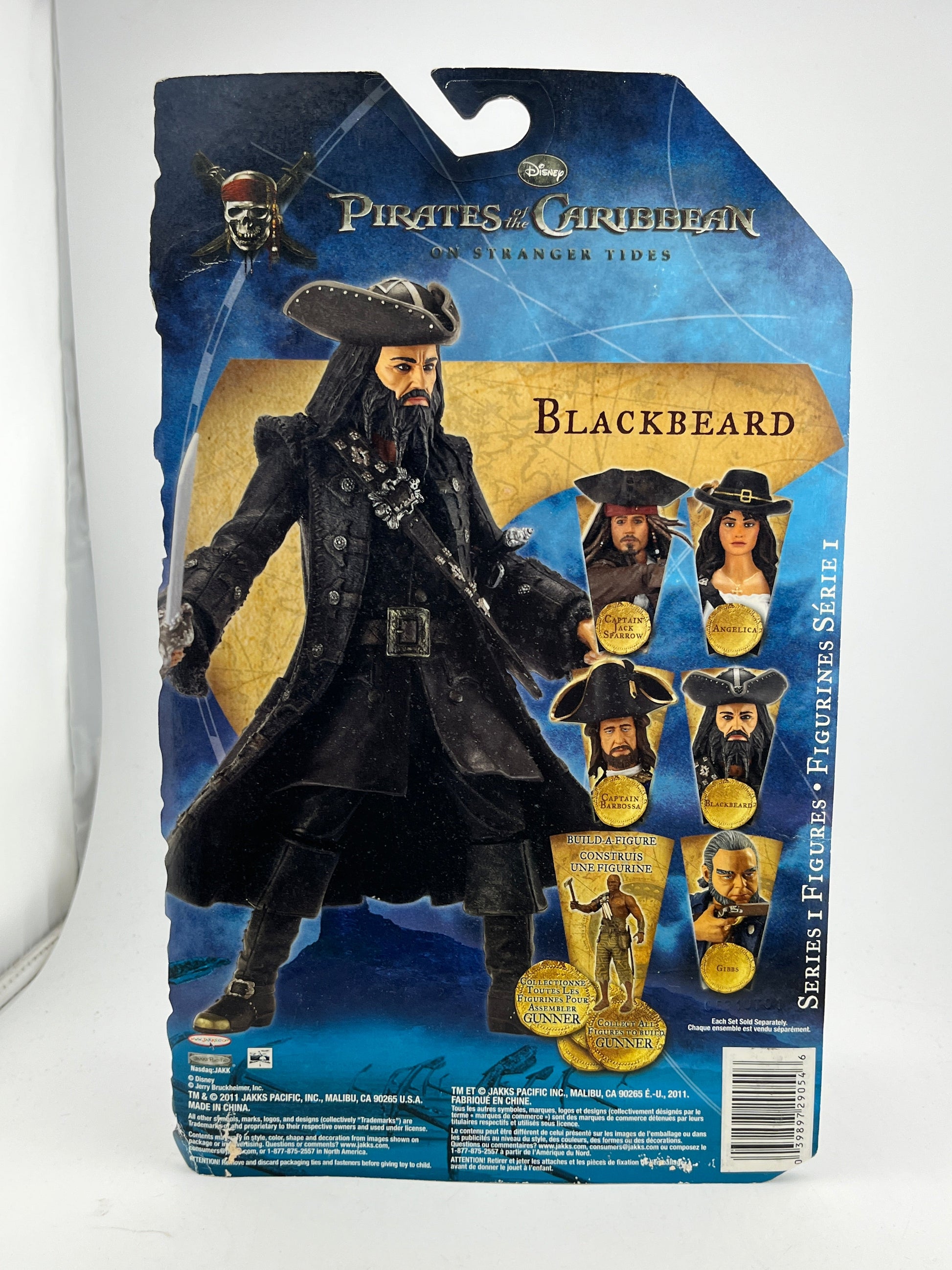 Disney Pirates Of The Caribbean Stranger Tides- Captain Black Beard - Figure FRENLY BRICKS - Open 7 Days